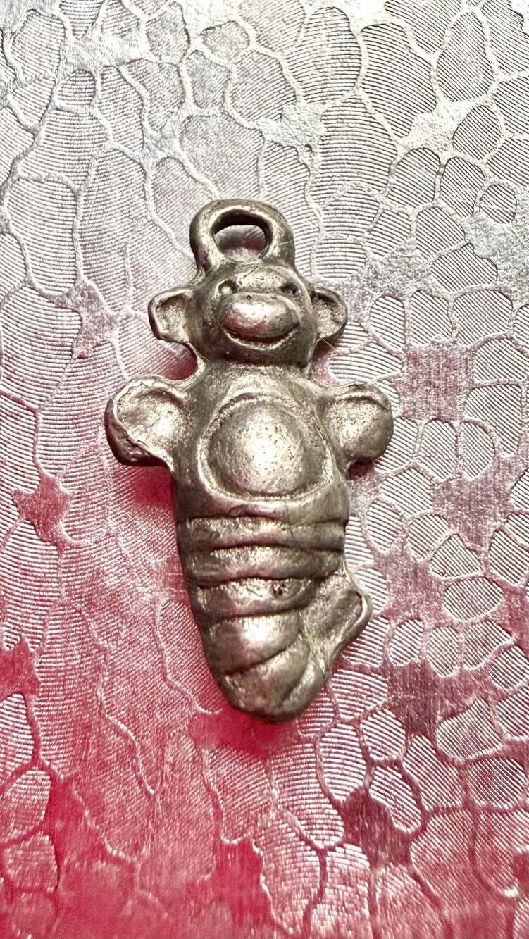 Green Girl Studios Pewter Baby Sea Monkey Charm